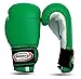 WOLDORF USA Water Resistant Nylon Boxing Gloves Kickboxing Muay Thai Punching Bag Gloves Vinyl Green - Durable Boxing Gloves - Multi-Layered Foam Padding Offers Unbeatable Men Women Fight Gloves 16oz