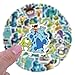 50Pcs Monsters, Inc Stickers Pack Waterproof Sticker Decals for Water Bottle,Laptop,Phone,Skateboard,Scrapbooking,Bumper Gifts for Kids Teens Adults for Party Supply Favor (Monsters, Inc)