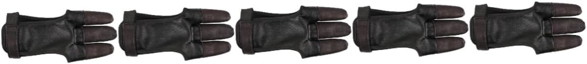 VANZACK Finger Protector Garden Gloves Mittens Gear Arrows Straps Bow Release Resistant Guard Ankle Protectors