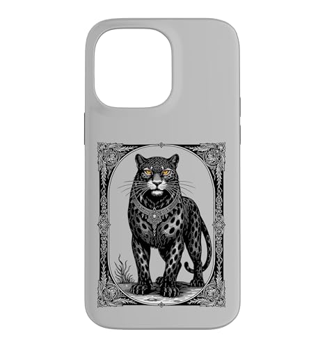 Ose Ars Goetia Demon Leopard Coque pour iPhone 14 Pro Max