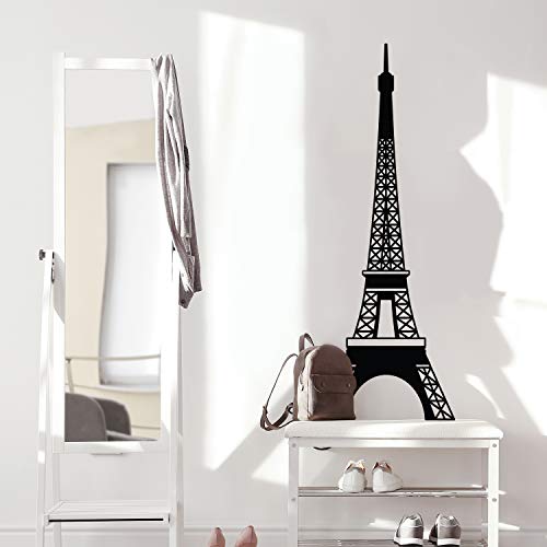 Vinilo decorativo para pared Torre Eiffel 60 x 22 pulg miniatura 4