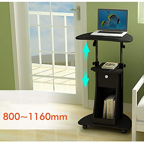Chariot pour ordinateur portable réglable et pivotant pour optimiser l'espace
