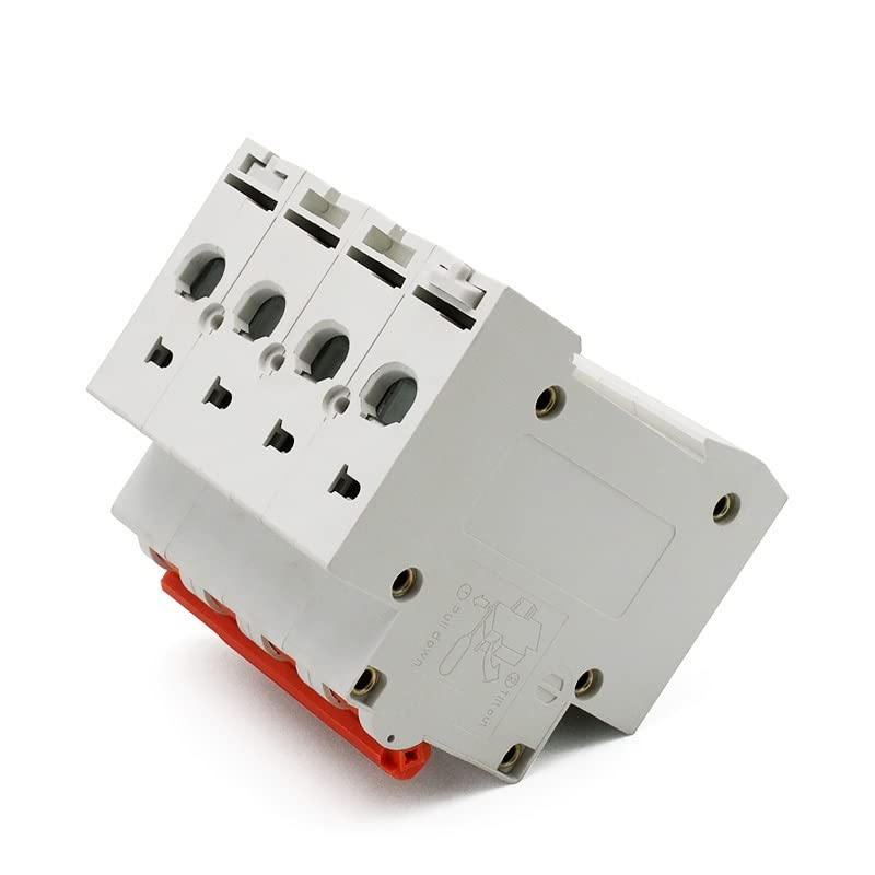 Interruttore Magnetotermico Interruttore Automatico Solare 1P 2P 3P 4P DC 250V-1000V 10 Fusibile 3/6/10/16/20/25/32/40/50/63/80/100/125A Interruttori Automatici(4,50A)