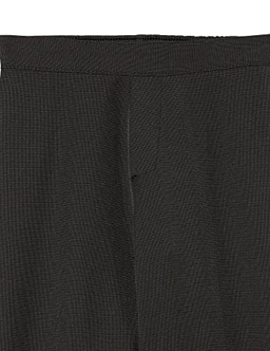 Van Heusen Boys' 4-Piece Formal Suit Set, Vest, Pants, Collared Dress Shirt, And Tie, Black/Red Stripe, 8 #TOP4