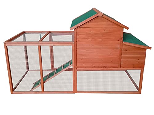 Hasenstall Hühnerstall Hasenstall Geflügelstall Kaninchen Kleintier Käfig Freilauf Legenest – Bild 5