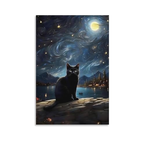 G ̐ L̊G |X^[ (8) N[ ǃA[g LoX pl ItBX Ԃ牺 ŉ Mtg12x18inch(30x45cm)