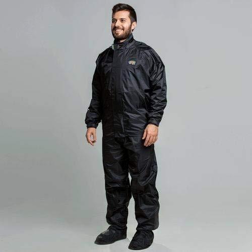 Capa De Chuva Nylon Com Forro California Racing Moto