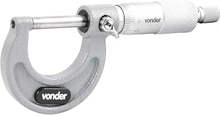 Micrômetro externo, 0 mm - 25 mm, graduação 0,01 mm, MC 025, VONDER
