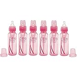 Dr. Brown's Standard Pink 8oz Bottles - 6 Count