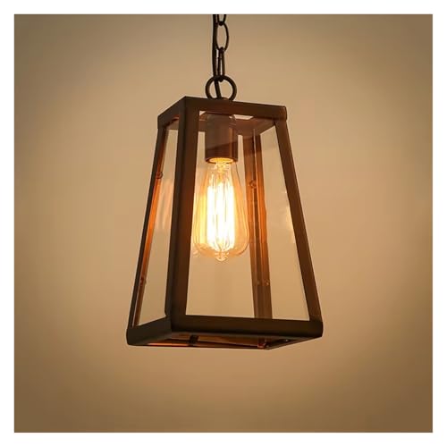 Lámpara colgante de cadena retro Loft para pasillo y bar 2