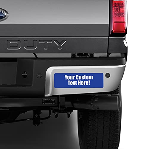 Funny Bumper Stickers Custom Car Decals - Create Your Own Stickers For Car, Your Choice Of Colors And Fonts - 10 X 3 Inches #TOP2