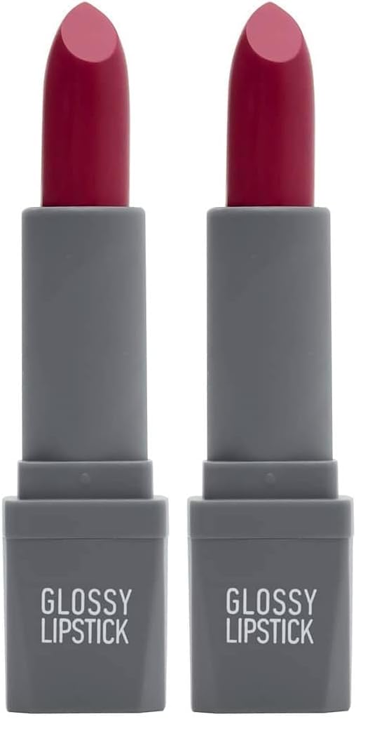 ALIX AVIEN Uzun Süre Kalıcı Yoğun Renk Veren Nemlendirici Parlak Ruj - Glossy Lipstick 318 Berry (2 paketi)