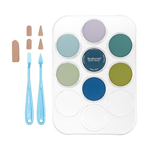 PanPastel Colorfin Pan Ultra Soft Artist Pastel Set 9ml 7 kg-Flower Coloring #2-Susan's Garden