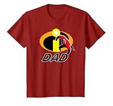 ディズニーとピクサーのインクレディブルミスターインクレディブルダッドファミリー Tシャツ