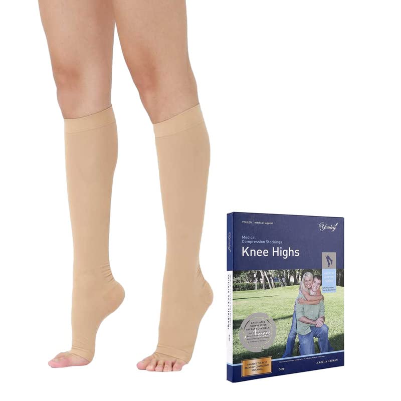 Youleg Graduated Medical Compression Stocking Class II Knee High(AD) Support and Relief for Varicose Veins ans Leg Swelling For him and her, for the young and old_XL (B0BY8D6M13) Amazon Price History, Amazon Price Tracker