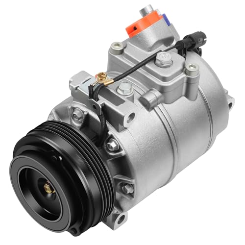 Image of SCITOO AC Compressor for BMW for X5 3.0L 2003 2004 2005 2006 | Fast Cooling, Ultra Low Noise (≤72 dB) Air Conditioner Compressor for Summer, with Clutch, 2021583AM 10363080 140289C