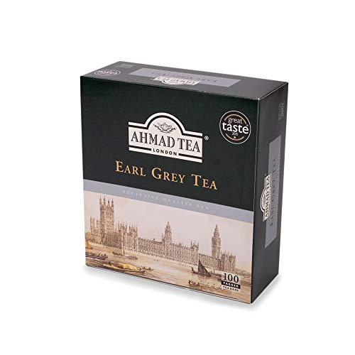 Ahmad Tea 100 Pack , Earl Grey, 1200 Count, (Pack Of 12) (595-12) #TOP1