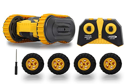 JAMARA 410140 Trans Mover Stuntcar 4WD 2 en 1 Voiture télécommandée 2,4 GHz