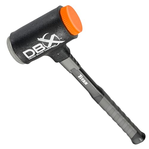 Titan DBX 28oz Dead Blow Hammer with Fiberglass Handle