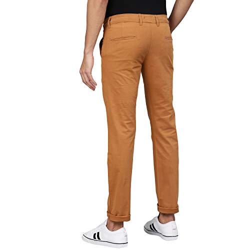 Image of Urbano Fashion Men's Slim Fit Mid Rise Pants