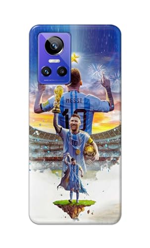 Image of Printed Hard Back Cover for Realme GT Neo 3 Back Cover (Famous Football Player -J2) -190724(EA)