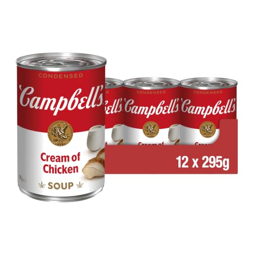 Campbells Condensed Soup Cream of Chicken Soup Tinned 12 Pack
