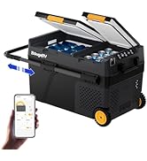 BougeRV ポータブル冷蔵冷凍庫　29L Amazon | BougeRV 車載冷蔵庫 29L -22℃～10℃ 急速冷凍 ポータブルれい