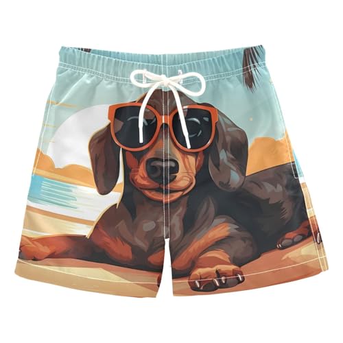 Boys Swim Trunks, Marine Animal Beach Board Shorts
