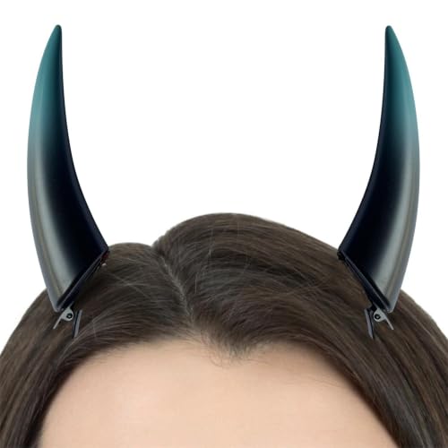 Horquillas góticas y pinzas de pelo con cuernos para disfraz de rol 7