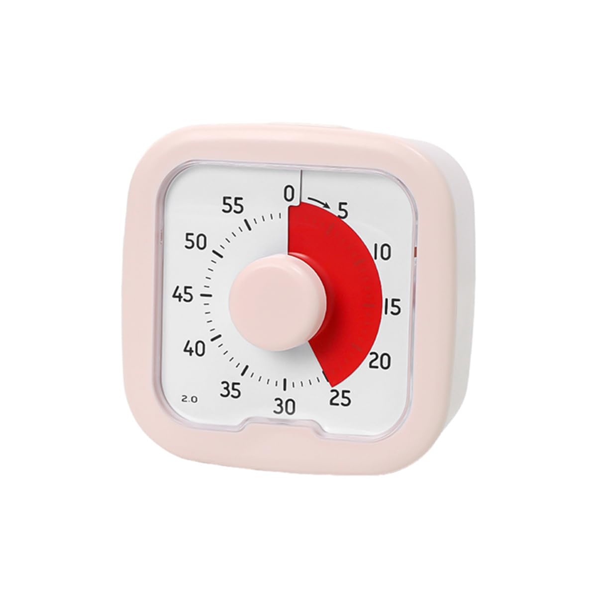 Muiltvoe Visual Timer for Kids 60 Minute Countdown Clock for Homework Study ADHD Autism Time Management (Blue)