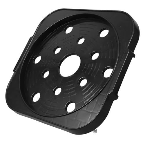 GALPADA Base para Tanque de Gas Ruedas y Freno, Soporte Giratorio Portátil de 360 Grados para Bombonas de Camping y Cilindros de Gas Domésticos