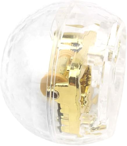 Miniatura 5 de SOFTALK Caja de música acrílica, caja musical creativa, hermosa melodía para Navidad, regalos de cumpleaños y día de San Valentín (esfera