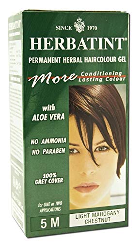 Color de cabello 5M castaño caoba claro