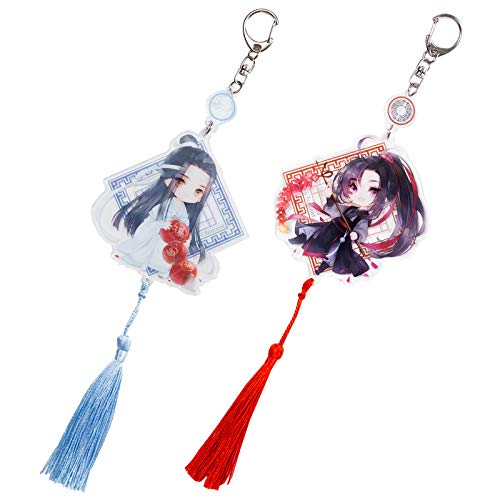 Grandmaster Of Demonic Cultivation Anime Acrylic Keychain Decoration Anime Cosplay Props Gift Set Of 2 #TOP7