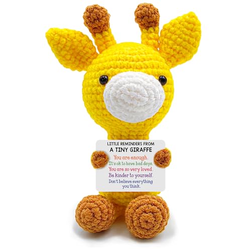 Inspirational Crochet Cheerful Giraffe –...
