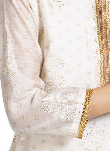 Image of Indya Women's Synthetic Kurta