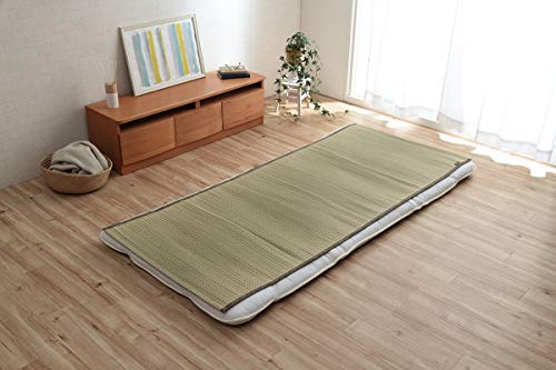 イケヒコ い草 クリア 敷きパッド シーツ 消臭 涼しい 抗菌防臭 消臭 シンプル 小林製薬コバガード使用 約8...