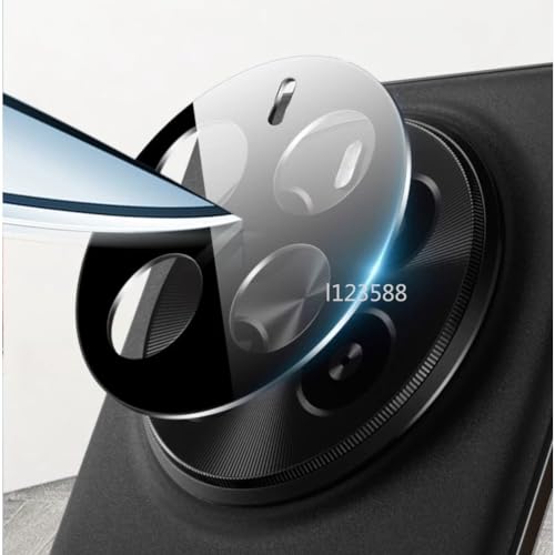 Image of ZARALA Glass Camera Lens Protector For Realme 12 Pro Plus 5G [9H Hardness] [6D Lens Protector ] [Easy Installation] Black (Realme 12 Pro+ 5G)