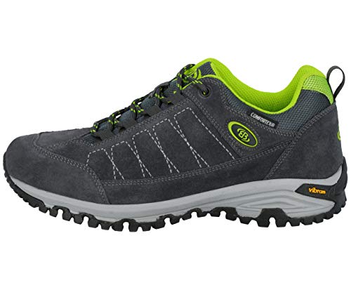 Brütting Herren Mount Adams Low Outdoor- & Trekkingschuh, Anthrazit Lemon, 36 EU