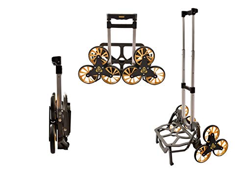 UpCart Hero Stair Climbing Dolly | 140lb Capacity Up & Down Stairs |