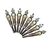 SHESWEET 8 Pcs Glow Plug 119717-77801 Fits For Yanmar 4TNE92 4TNE94 4TNE98 Engine For Komatsu 4D98E