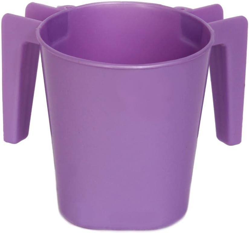 YBM HOME Square Plastic Wash Cup, Long-Lasting, for Ritual Hand Washing, 1332Bwd image 3