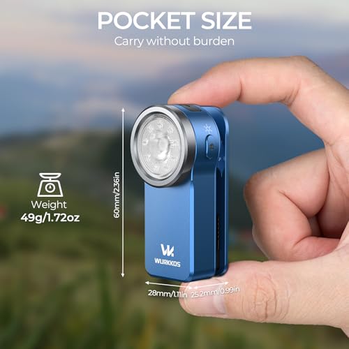 Lampe de poche pour vélo et réparation avec clip de fixation et lumière RVB HD03