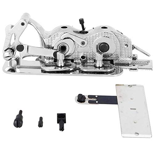 Accesorio para Ojales de máquina de Coser, Cerradura Industrial para Materiales de Cuero elásticos, Finos y resbaladizos.