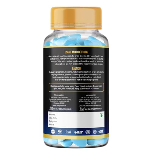 Image of Triple Magnesium Complex Tablets | Glycinate, Malate & Citrate | 296mg Elemental Magnesium | Ashwagandha, L-Theanine, Zinc & D3 | Stress Support, Calm Focus & Muscle Function | 120 Tablets (60 Days)