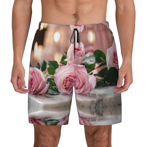 Short de bain à séchage rapide rose contre les irritations