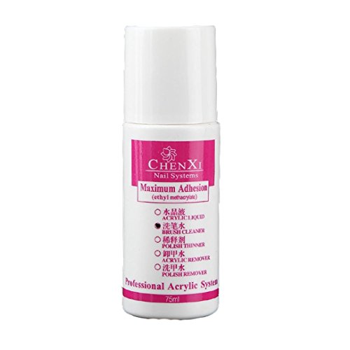 75ml UV Gel Polish Acrylic Remover and Brush Cleaner Liquid (Clear)