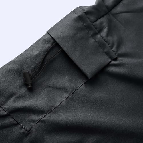 Flat Pocket Parachute Pants for Men Casual Baggy Cargo Pants Unisex Street Y2K Pants Baggy Solid Drawstring Trouser4