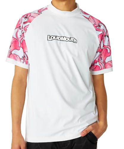 LOUDMOUTH ラウドマウス ゴルフウェア メンズ 切替モックネックシャツ 866604