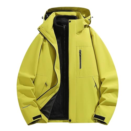 Veste d'hiver 3 pièces amovible contre le froid et le vent